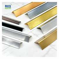 Profilés de finition en aluminium pour carrelage, protection des bords en céramique, profilés en L pour carrelage