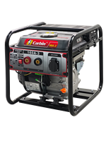 Mesin Las Bensin Portabel 160A 230A 2KW AC Inverter Kecil Generator Las Busur Petrol