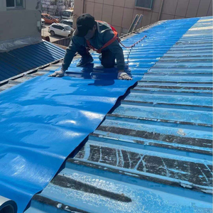 Membrane d'étanchéité autocollante pour tuiles de toit, matériau d'isolation en nanopolymère imperméable, prévient les fuites des toits métalliques - Product Image 4