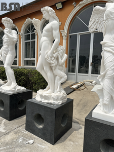 Statua di Bacchus in Marmo Scolpita a Mano, Statua del Dio <span class=keywords><strong>della</strong></span> <span class=keywords><strong>Mitologia</strong></span> Greca, Statua del Dio del Vino, Scultura di Dioniso per Decorazione di Giardini e Parchi - Product Image 4