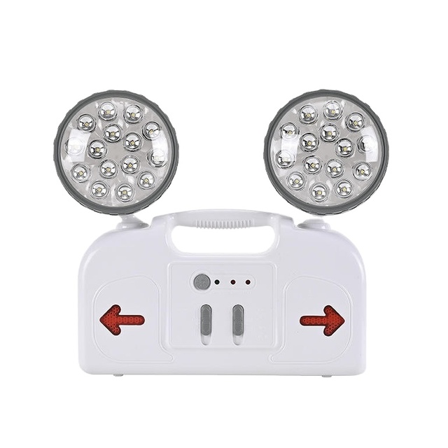 Recommended 3.7V Lithium Battery Rechargeable Light, Convenient Dual Head Emergency Light