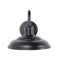 Lampe murale extérieure contemporaine en forme de poire, étanche, en alliage d'aluminium IP23, durable pour jardin, balcon, couloir et villa