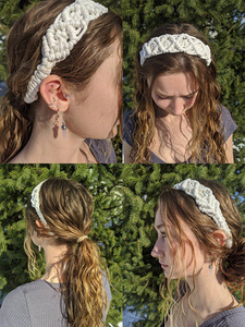 Bán Buôn Macrame Bohemian Tay Dệt Bông <span class=keywords><strong>Headband</strong></span> Sinh Thái Thân Thiện Handmade Đàn Hồi Tóc Ban Nhạc Phụ Kiện Thể Thao Headbands - Product Image 4