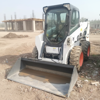 Penjualan Langsung Pabrik Skid Steer Loader, Peralatan Asli, Bucket yang Dapat Ditukar, Loader S550/S630/S770.