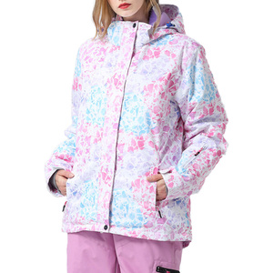 Women's Double Board Snowboard Jacket South Warm Tourism Equipment For Ski Use Women Ski Jacket