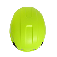 Casque de sécurité ULTAC Classe E ABS avec logo personnalisé, jaune fluorescent, certifié ANSI/ISEA Z89.1, casque de chantier industriel