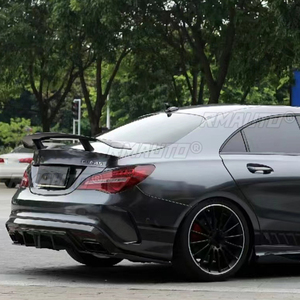สปอยเลอร์หลังคา GT สำหรับ Mercedes-Benz CLA CLASS W117 CLA45 คาร์บอนไฟเบอร์ / FRP สปอยเลอร์ฝากระโปรงท้าย ปี 2013 2014 2015 2016 - Product Image 5