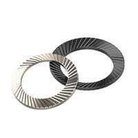 High-Strength Serrated Zinc External Tooth Wedge Lock Washers Stainless Steel 304 Anti-Vibration Heavy-Duty Industrial Fastening