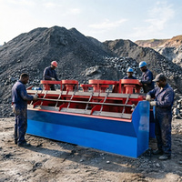 Exporté vers l'Afrique du Sud : Ligne de production complète de flottation de l'or, cellule de flottation 50TPH