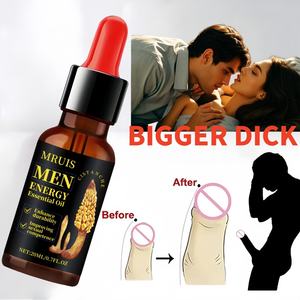 Reines Natürliches MEN ENERGY Ätherisches Öl gegen Impotenz, Verzögerungsöl für die Ejakulation, Kräuterextrakte, Essenzen zur Vergrößerung, Massageöl für Erwachsene Männer - Product Image 5