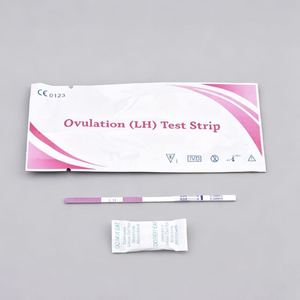 Bandelette de <span class=keywords><strong>test</strong></span> d'<span class=keywords><strong>ovulation</strong></span> LH rapide, prédicteur de fertilité, <span class=keywords><strong>test</strong></span> urinaire en une étape, auto-<span class=keywords><strong>test</strong></span> à domicile, kit d'<span class=keywords><strong>ovulation</strong></span> IVD, vente en gros OEM - Product Image 3