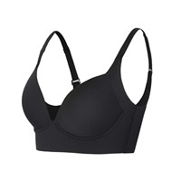 Soutien-Gorge Hexin à Bonnets Profonds Grande Taille Couvrance Totale du Dos avec Armatures Gaine Intégrée Pousser Vers le Haut Ensemble Soutien-Gorge Sans Couture