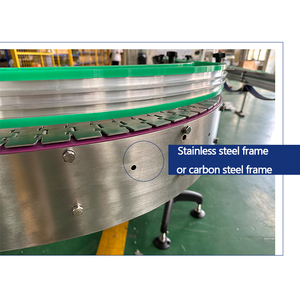 Sistem Konveyor Rantai Meja Atas Baja Tahan Karat yang Disesuaikan Pabrik untuk Konveyor Bir - Product Image 4