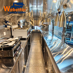 Camion de restauration mobile Webetter, bar à bière, café, boissons, poulet frit, popcorn, gelato, <span class=keywords><strong>remorque</strong></span> en acier inoxydable, food truck - Product Image 5