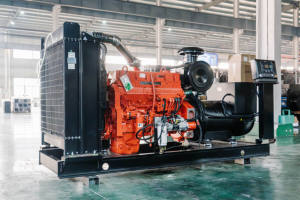 水冷式ディーゼル発電機 自動切替スイッチ付き 370KVA オープン型発電機 - Product Image 5