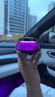 Diffuseur d'Aération Personnalisé de Luxe, Flacon Intelligent, Désodorisant de Voiture, Aromathérapie, Parfum Océanique Fait Main avec Machine à Drift