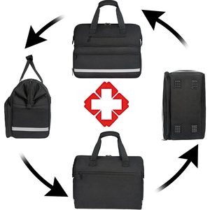 Bolsa Médica Impermeable de Gran Capacidad al por Mayor, Bolsa de Primeros Auxilios Clínica Portátil <span class=keywords><strong>para</strong></span> el Hogar con Muchos Bolsillos <span class=keywords><strong>para</strong></span> el Cuidado de <span class=keywords><strong>la</strong></span> Salud y Enfermería - Product Image 6