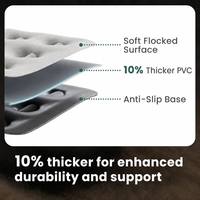 Matelas Gonflable Automatique à Gonflage Rapide avec Pompe Intégrée, Taille Queen, Idéal pour la Maison, les Invités, le Camping et la Randonnée en Extérieur - Meilleure Vente
