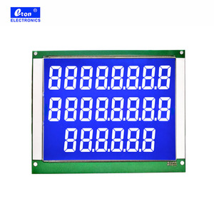 Bán buôn 7 đoạn 22 chữ số lớn màn hình LCD hiển thị TN xe LCD hiển thị cho nhiên liệu - Product Image 2