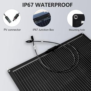 <span class=keywords><strong>Panneaux</strong></span> solaires flexibles ETFE haute efficacité 120W 100W 110W 120W 135W 150W cellules mono pour RV Van toit Camping maison - Product Image 4