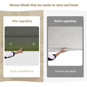 ستائر تعتيم رومانية للنوافذ ظلال رومانية ألوان مخصصة قابلة للغسل ستائر رومانية عازلة للحرارة للحماية من الأشعة فوق البنفسجية - Product Image 2
