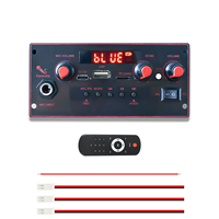 Placa Decodificadora de Audio JX-Y48 2x10W Azul, 3.7V-5V, USB, TF, FM, AUX, Reproducción por Carpeta, Grabación, Llamadas, Compatible con MP3/WMA/FLAC, Control Remoto