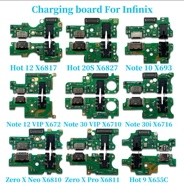 Redmi 10X 5G High Quality Slider Design Mobile Phone Repair Parts 10x Flex Cable Charging Port Board Spare Parts 6-Month