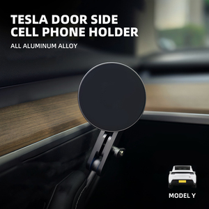 Suporte Magnético Ajustável para Telefone de Carro, Compatível com Tesla - Product Image 4