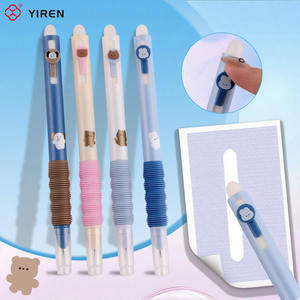 Yiren Tùy Chỉnh Phim Hoạt Hình Dễ Thương Kawaii Gấu Đài Phun Nước Erasable Bút Dễ Thương Cho Trẻ Em Kawaii Văn Phòng Phẩm - Product Image 3