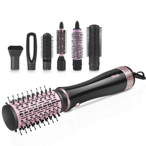 Secador de Pelo Dsp Multi Styler con Motor Cerámico Iónico, para Alisar y Rizar, con Boquilla Difusora, para Uso Doméstico - Product Image 1