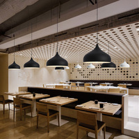 Luminaire suspendu vintage industriel en métal noir, style farmhouse, pour cuisine, salle à manger, restaurant