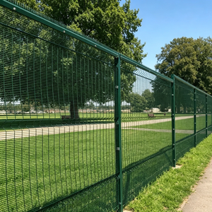Valla de Seguridad Anti-Escalada Clearview, Malla 358 de Acero Galvanizado con Recubrimiento en Polvo, 6 pies, para Proyectos de <span class=keywords><strong>Defensa</strong></span> Perimetral de Alto Nivel en Qatar - Product Image 5