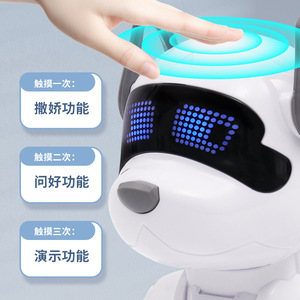 <b>Remote</b> <b>Controlled</b> Robotic Dog Electric Walking Interactive Programmable Smart <b>Robot</b> Toy For Children Indoor Outdoor Use - Product Image 2