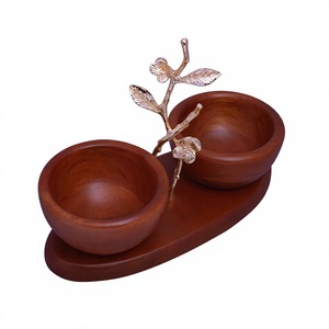 Tazón de Madera para Dulces de Primera Calidad, Hecho a Mano, Tazón para Dulces de Diseño de Primera Calidad, Nuevo Tarro de Madera para Frutos Secos - Product Image 1