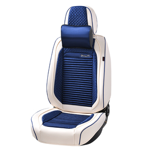 Ensembles de fourrure en cuir véritable de fabrication professionnelle en Chine housses de siège de <span class=keywords><strong>voiture</strong></span> vertes universelles - Product Image 1