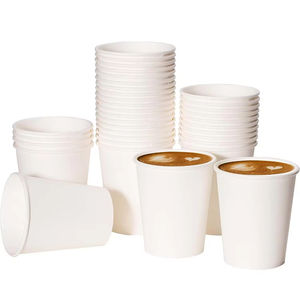 Vasos Desechables de Cartón Compostable para Beber Café, Decorativos, para Fiestas, Precio al por Mayor - Product Image 1