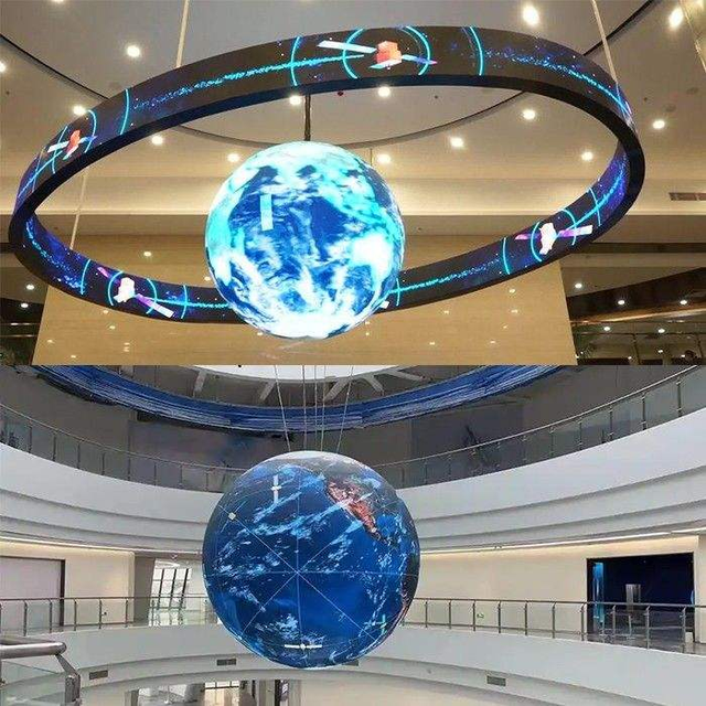 Factory Price Digital Spherical LED Display Screen Creative Round Ball Shaped for Stadium Events Advertising