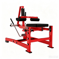 Machine commerciale de soulevé de mollets assis à charge libre pour l'entraînement de la force des mollets, équipement de fitness pour salle de sport