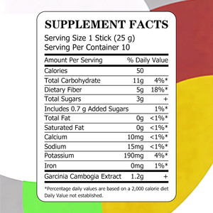 Gelatina de Garcinia Cambogia Más Vendida con Fibra Dietética, Optimiza el Metabolismo Natural, Equilibra el Rítmico Tránsito Intestinal, Gelatina Satisfactoria - Product Image 2