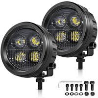 Neue Novaled 40W 12V IP68 Wasserdichte Aluminium-LED-Kombi-Flut- und Fahrlichter Plug&Play für Offroad/ATV