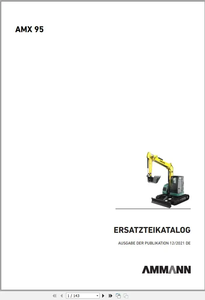 2023 Ammann 46.6 GB PDF parti e funzionamento manuale d'officina - Product Image 4