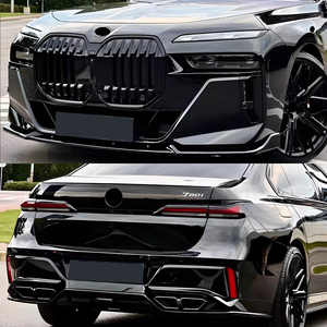 Kit carrosserie personnalisé Facelift pour G70 7 Series Sport Upgraded <span class=keywords><strong>M760</strong></span> Gloss Black Diffuser - Product Image 2