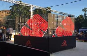 Indoor Outdoor Grid Screen Holographic Transparent 3d Led Video <b>Wall</b>/film Led <b>Display</b> Ts Holographic Transparent Led Screen - Product Image 6