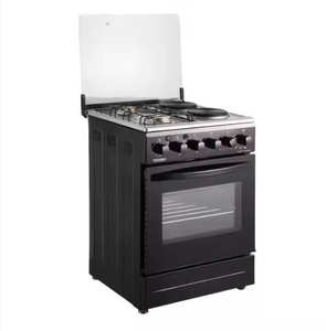 Cuisinière à gaz combinée électrique à quatre brûleurs avec four pour usage domestique Installation autoportante Appareil de cuisine - Product Image 6