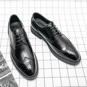 Nouvelles Chaussures de Ville en Cuir Italien à Lacets, Oxford Élégantes pour Homme Printemps et Été - Product Image 4