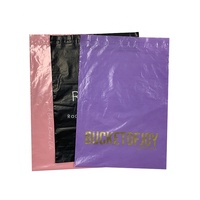 Sacs d'expédition en polyéthylène basse densité (LDPE) colorés, autocollants, imperméables, multi-tailles, avec logo personnalisé imprimé