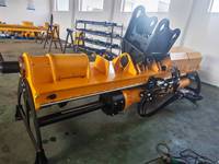 Fendeuse de roche hydraulique pour excavatrice, machine de forage et de fendage pour la démolition de roches dures