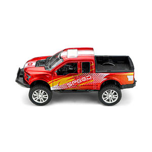 Modèle de <span class=keywords><strong>voiture</strong></span> miniature en alliage de haute qualité 1:32, camionnette à tirer en arrière, <span class=keywords><strong>porte</strong></span> ouvrante, <span class=keywords><strong>jouet</strong></span> pour enfants, unisexe - Product Image 3