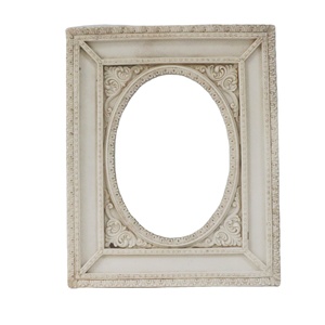 Vintage Floral Resin Photo <strong>Frame</strong>, <strong>Shabby</strong> <strong>Chic</strong> <strong>Picture</strong> <strong>Frame</strong> for Home &amp; Wedding Decor - Product Image 1