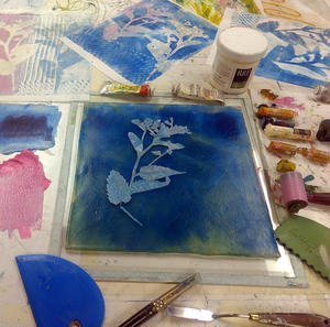 Cercle carré et Triangle <span class=keywords><strong>Gel</strong></span> presse monoimpression plaque d'impression <span class=keywords><strong>Gel</strong></span> réutilisable plaque d'impression pour la fabrication de cartes et artisanat décor à la maison - Product Image 1